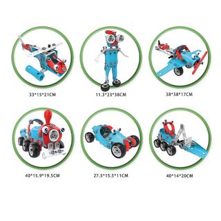 BB265272 New 142pcs Kids Stem Toys Educational Stem Building Blocks T