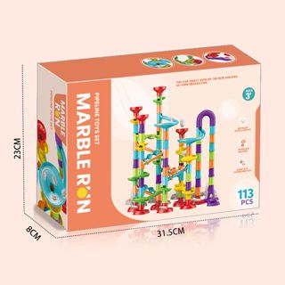 BB272682 113PCS Marble Run Set for Children Playing DIY Educational T