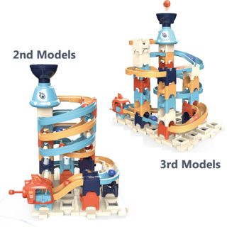 BB274003 Kids Building Block Ejection Ball Run Toy Set with 3 Changea