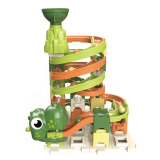 BB274008 3 in 1 Dinosaur Toys for Kids Roll Ball Building Blocks Trac