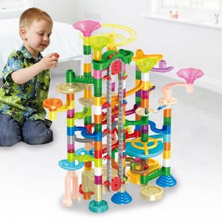 BB283882 DIY Educational Toys 236PCS Electric Marble Run Set with Dif