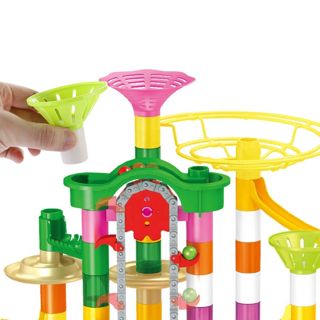 BB283882 DIY Educational Toys 236PCS Electric Marble Run Set with Dif