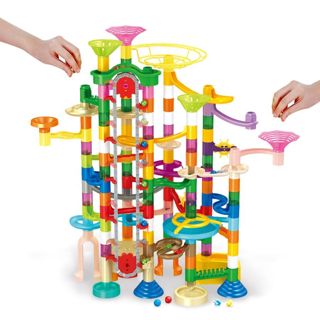 BB283882 DIY Educational Toys 236PCS Electric Marble Run Set with Dif