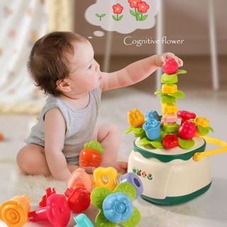 BB286102 Flower Building Toys Portable Floral Construction Sets Botan