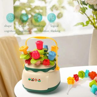 BB286102 Flower Building Toys Portable Floral Construction Sets Botan
