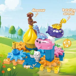 BB304106 36PCS Toy Animals Building Blocks Toy Set for Children Educa