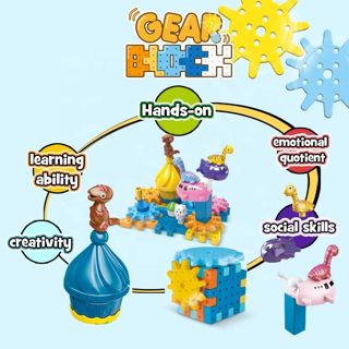 BB304106 36PCS Toy Animals Building Blocks Toy Set for Children Educa