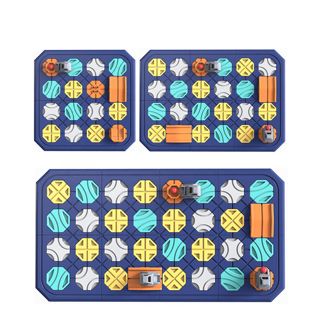 BB305848 Dual Truck DIY Building Blocks Construction Track Maze Game