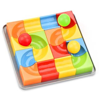 BB334453 2-in-1 Marble Run & Writing Board Toy Set image