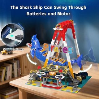 BB339499 Pirate Ship Sports Theme Building Set 1922+ Pcs Educational