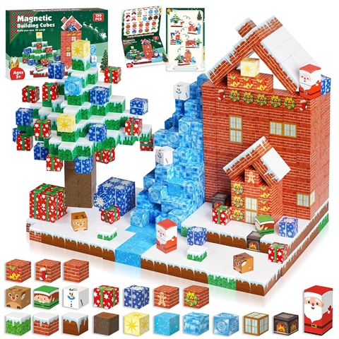 Bloquelandia Magnetic Bloques 32-Piece Building Set