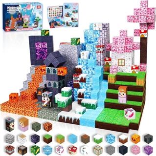 Lava Forest Bloques Magnéticos Building Set