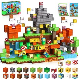 Juego de Bloques Magnéticos Bloquelandia 32 Piezas