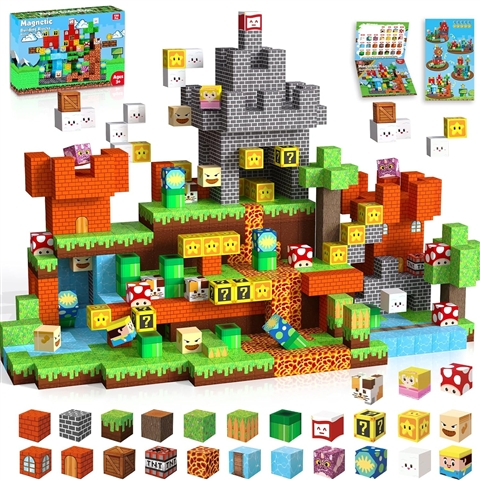 Juego de Bloques Magnéticos Bloquelandia 32 Piezas