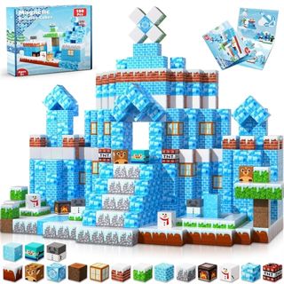 Juego de Bloques Magnéticos Snow and Ice 16 Piezas