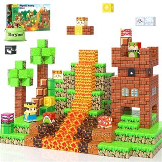 King Bloques Magnéticos 72-Piece ABS Building Set