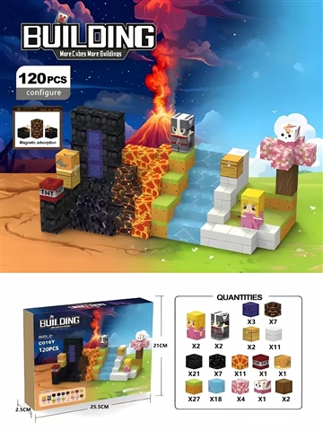 Gateway to Hell Magnetic Bloques Building Set