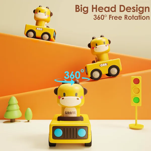 Coche de Animales Push-to-Go Bloqelandia Animal Car