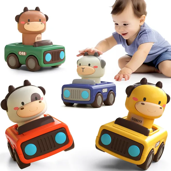BB342098 Push-to-go Animal Car
