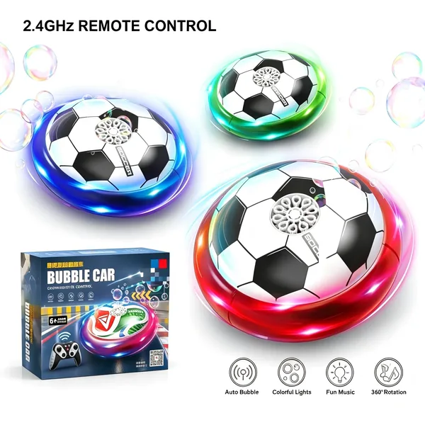 2.4G RC Coche Burbujero 2-in-1 Bubble Soccer Car