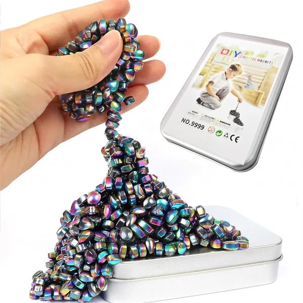 DIY Xiaomi Grain Magnetic 510 Beads Rainbow Building Set